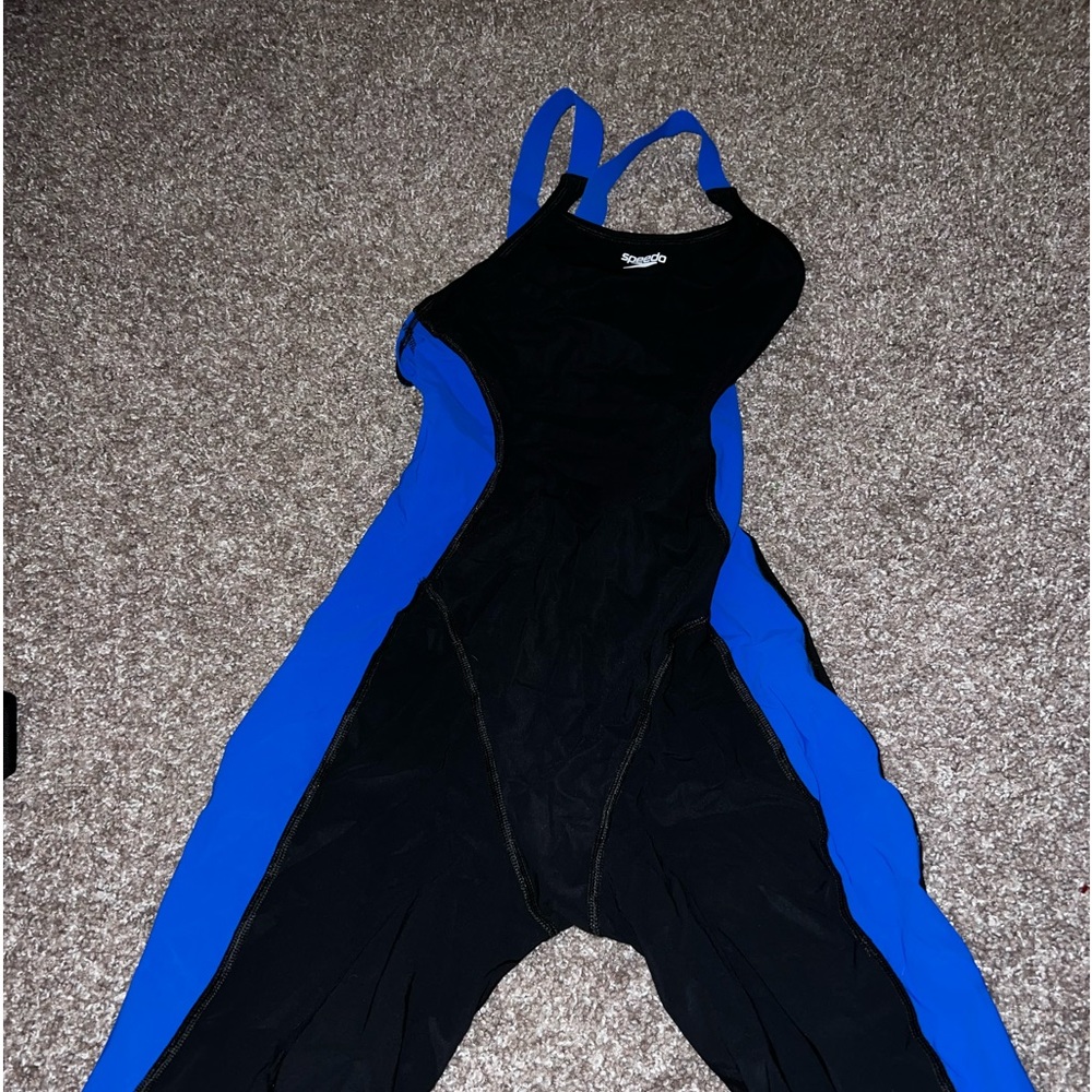 Speedo open back tech suit never worn